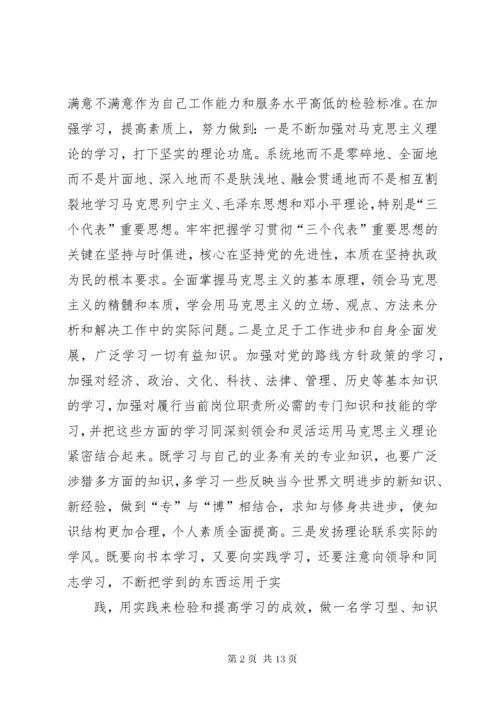 党员领导干部查摆问题及整改清单.docx