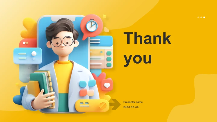 黄色卡通风教育培训PPT主题