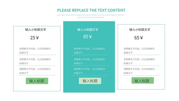 双色小清新ins风总结汇报PPT模板