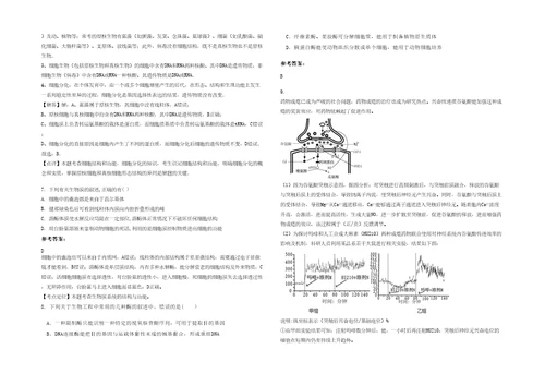 2020年四川省资阳市简阳禾丰中学高三生物模拟试卷含解析