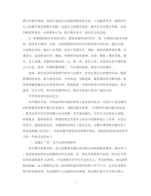 精编之校本培训总结范文2.docx