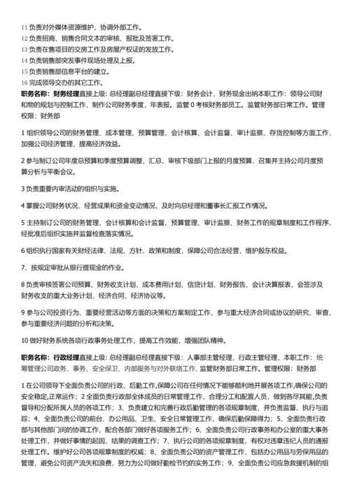 公司行政架构及薪资等级结构表.docx