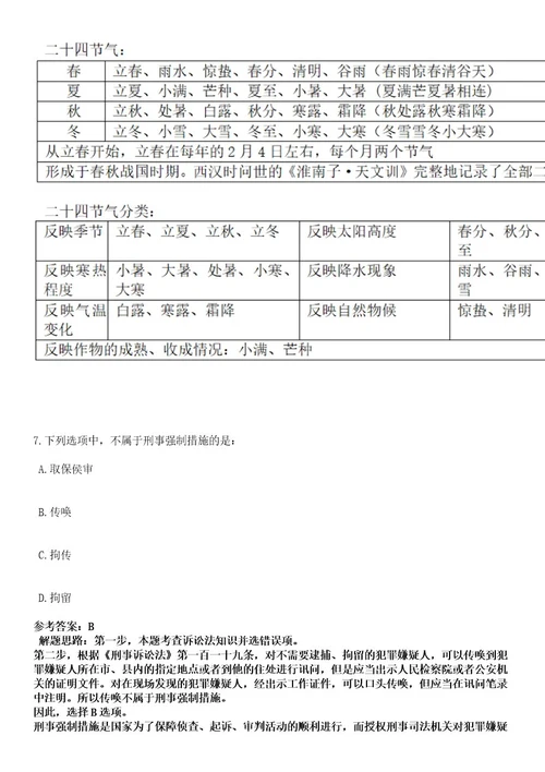 2023年内蒙古赤峰元宝山区招考聘用专职消防员7人笔试历年难易错点考题含答案带详细解析0