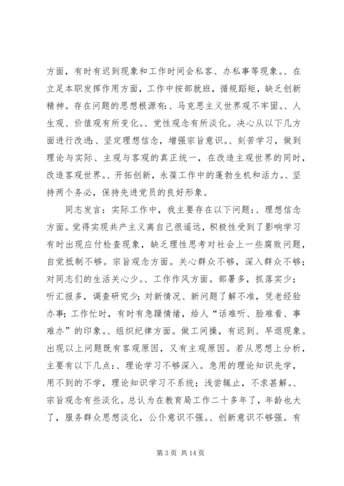 机关第二党支部关于召开专题组织生活会情况的报告 (5).docx