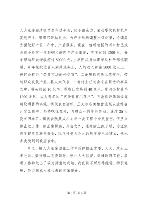 充分发挥人大代表作用积极促进政府工作.docx