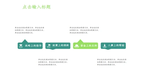 绿色简约小清新世界环境日宣传通用PPT模板