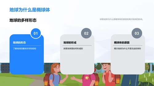 地理课堂探秘PPT模板