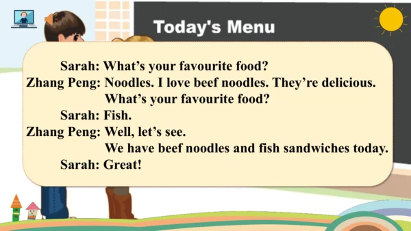 Unit 3 What would you like Part B Let's try & Let'