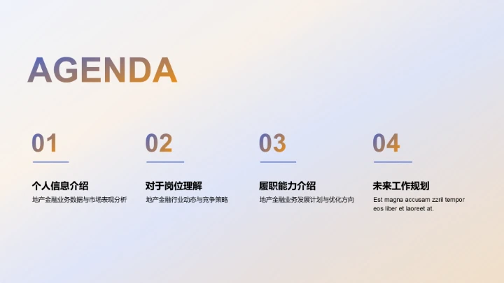 蓝色商务风管理层年中经营总结PPT