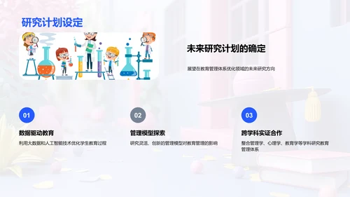教育管理优化答辩PPT模板