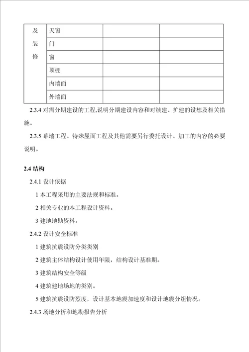 建设工程初步设计编制技术规定