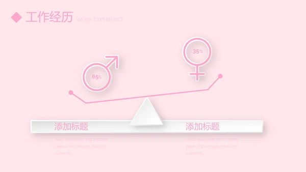 文艺小清新自我介绍个人简历动态PPT模板