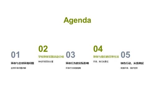 环保行动：我们的责任