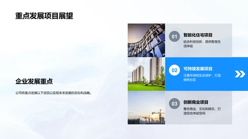 房产发展核心策略PPT模板