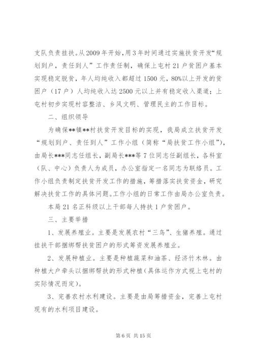 县扶贫开发规划到户责任到人材料班子建设和村民自治制度建设帮扶方案.docx