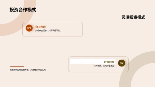 餐饮品牌的发展与合作