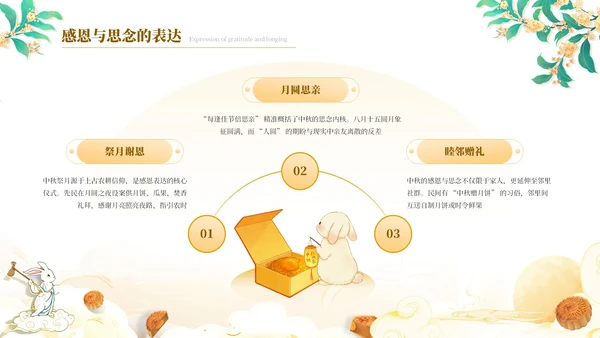 黄色中国风月满中秋教育宣传PPT模板