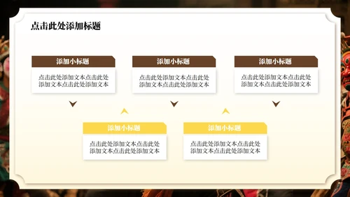 黄色传统文化傩戏实景介绍主题PPT模板