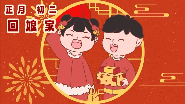 春节新年传统年俗合集PPT模板