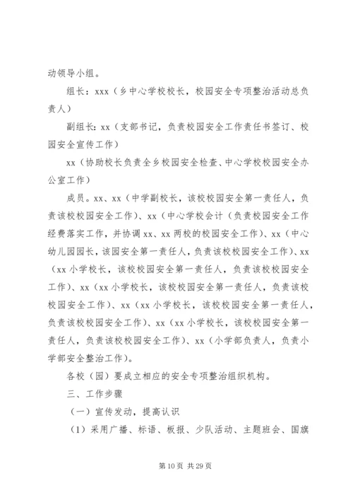 附3、校园安全专项整治方案.docx