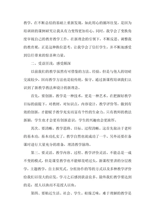 青年教师研修培训心得体会5篇.docx