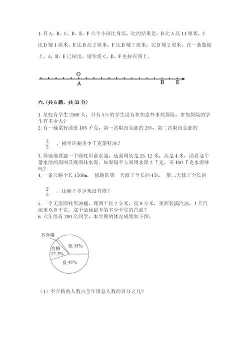 沪教版六年级数学下学期期末测试题（能力提升）.docx