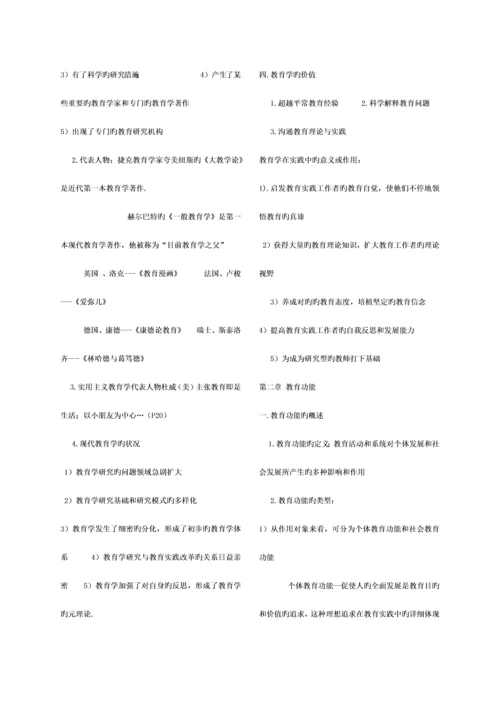 2023年教育公共基础知识汇总.docx