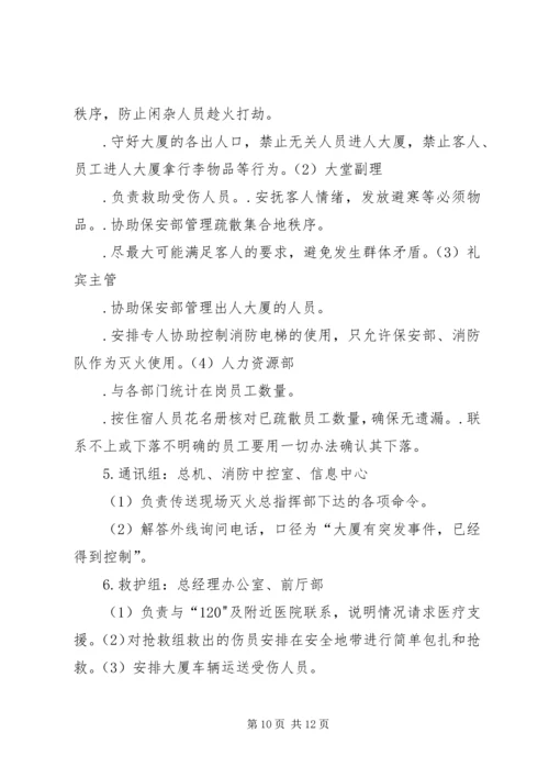 微型消防站灭火救援演练计划方案 (2).docx