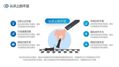蓝色企业年终商务风格年终工作总结汇报PPT