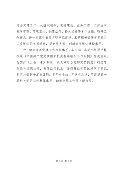 科技局机关党委工作要点.docx