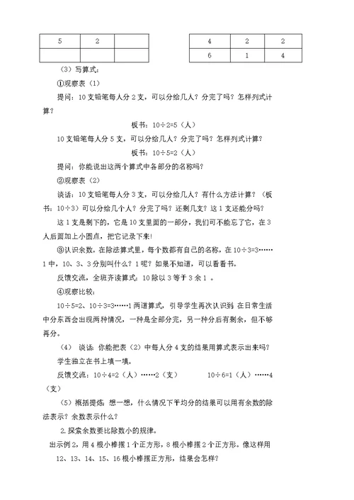 2016苏教版二年级数学下册全册教案2