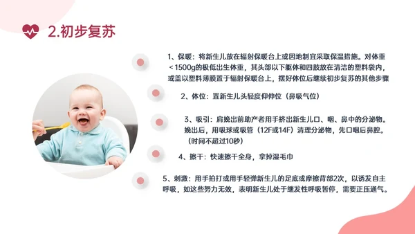 红色实拍新生儿心肺复苏