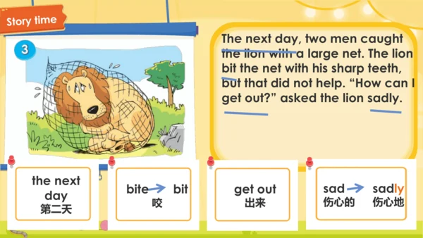 Unit 1 The lion and the mouse Period1（课件(共49张PPT)