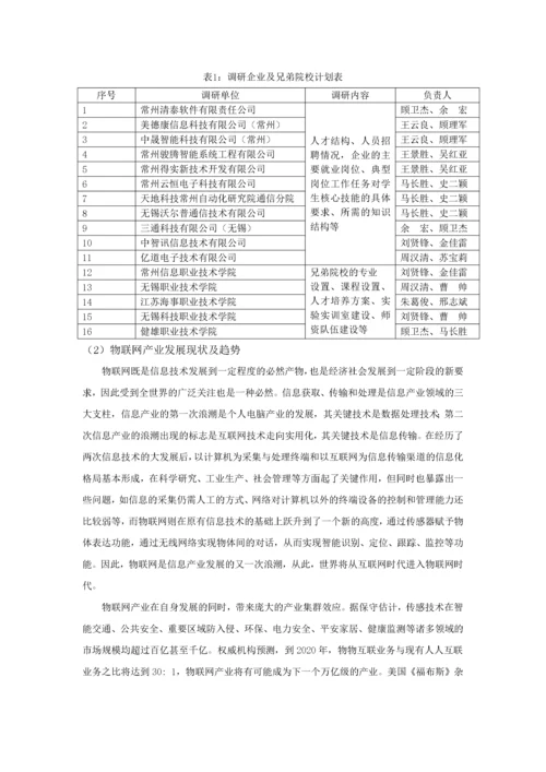 级物联网应用技术专业人才培养方案.docx