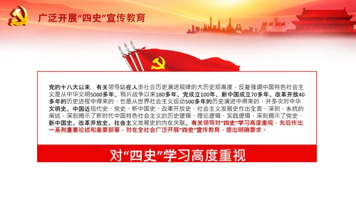 学习论中国共产党历史四史教育党史PPT模板