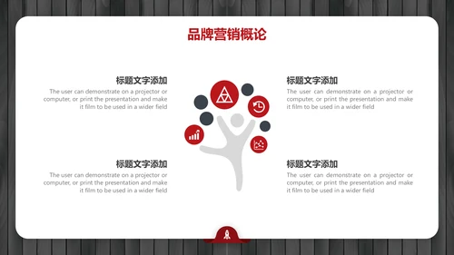 黑红简约大气品牌营销策划通用PPT