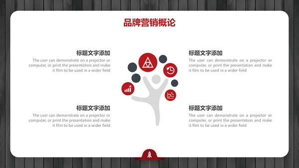 黑红简约大气品牌营销策划通用PPT