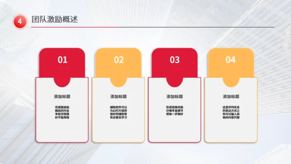 招商引资计划书红色通用PPT模板