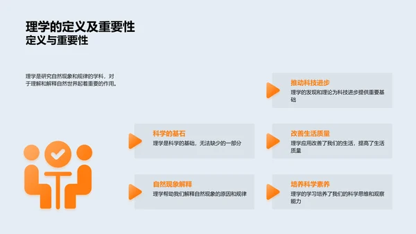 理学开题概述PPT模板