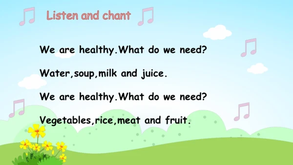Unit 4 Healthy food Part B课件（21张PPT)