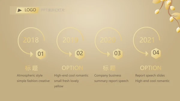 金色高档尊贵时尚银行工作汇报PPT