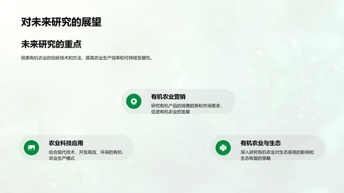 有机农业成果报告PPT模板