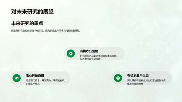 有机农业成果报告PPT模板