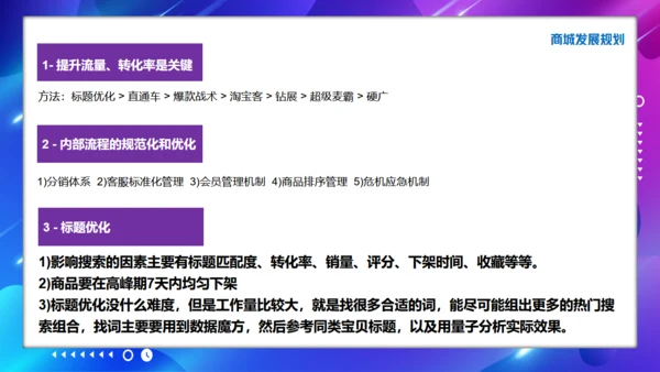 入驻天猫电子商城电商策划通用PPT模板