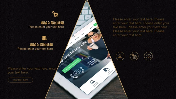 虎年虎运当头奢华年终总结通用PPT模板