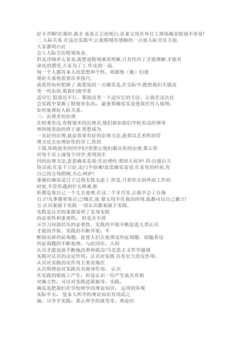 【精编】大学生暑期实践论文精选.docx