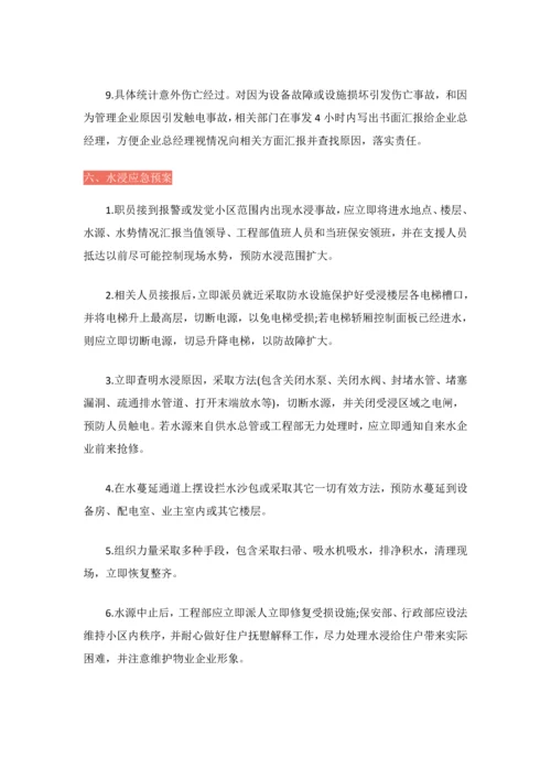 小区突发性事件的应急专项预案.docx