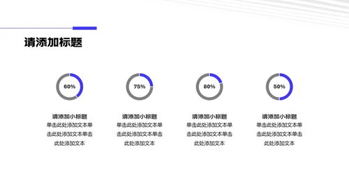 蓝白简约风研究生复试自我介绍