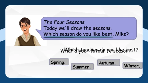 Unit 2 My favourite season单元复习 课件(共53张PPT)