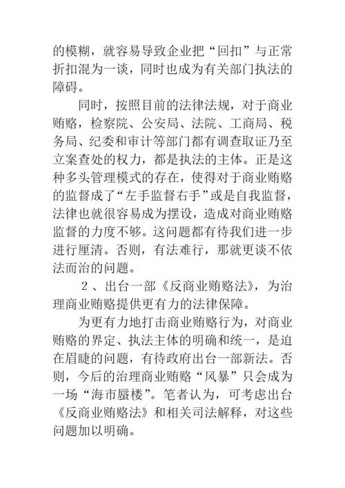 反商业贿赂论文.docx